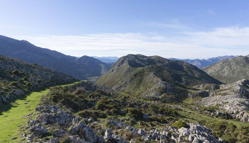 Llegando a las antenas